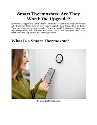 Smart Thermostats_ Are They Worth the Upgrade_