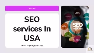 We are the best SEO services in USA. Increase your website rankings