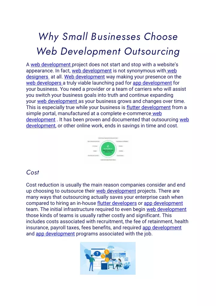 why small businesses choose web development