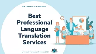 the translation industry