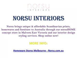 Best Homeware Shop Melbourne Australia