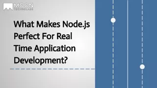 what makes node js what makes node js perfect