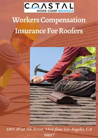 Workers Compensation Insurance For Roofers