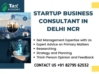 Best Startup Consulting Services to Build and Grow your Business |  9-8279562532