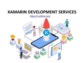 XAMARIN DEVELOPMENT SERVICES