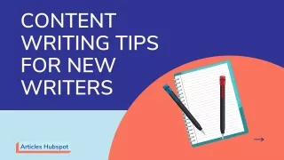content writing tips for new writers