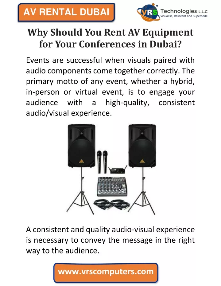 av rental dubai