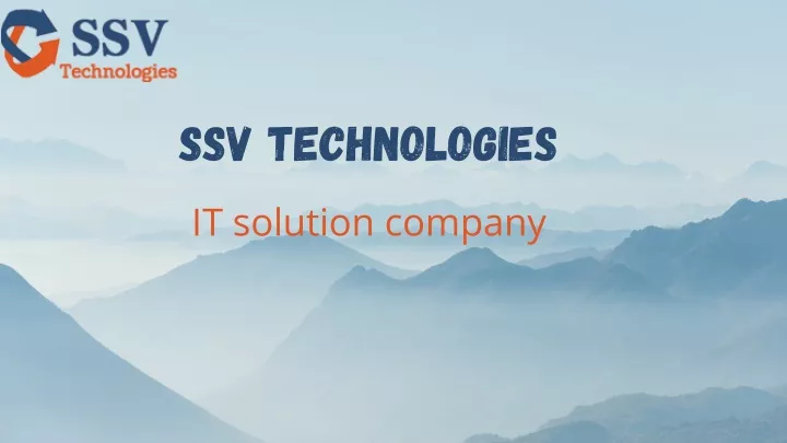 ssv technologies
