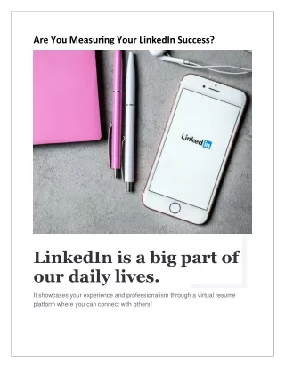 are you measuring your linkedin success
