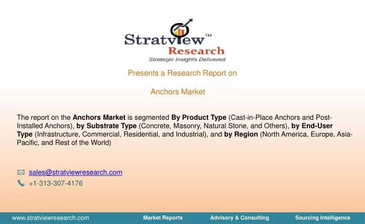 presents a research report on anchors market