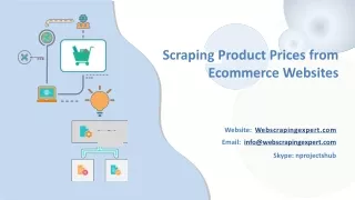scraping product prices from ecommerce websites
