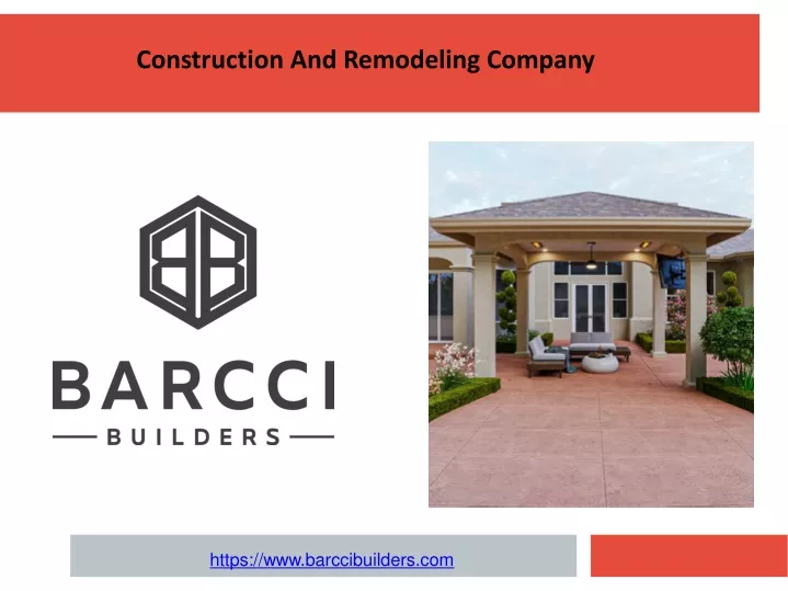 construction and remodeling company