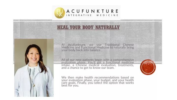 heal your body naturally