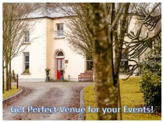 Get Perfect Venue for your Events!