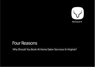 Four Reasons Why Should You Book At Home Salon Services In Virginia?
