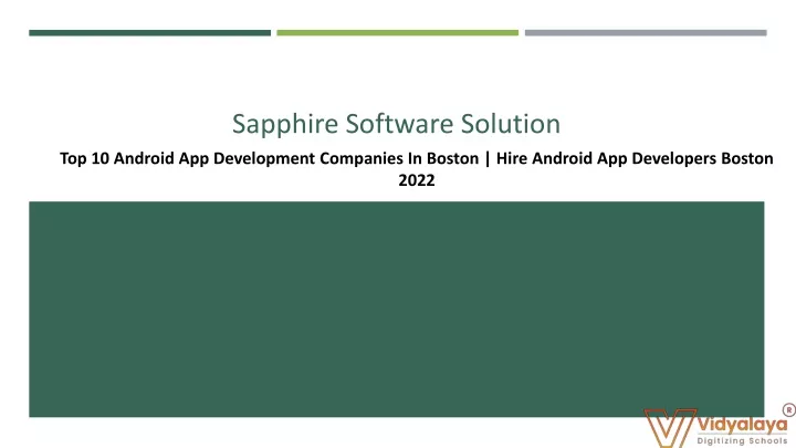 sapphire software solution