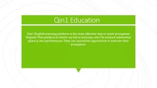 Qin1 Education: How Has Using Technology to Teach Changed Education?