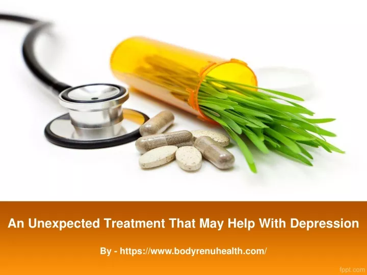 an unexpected treatment that may help with depression