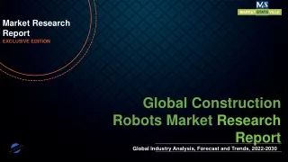 market research report exclusive edition