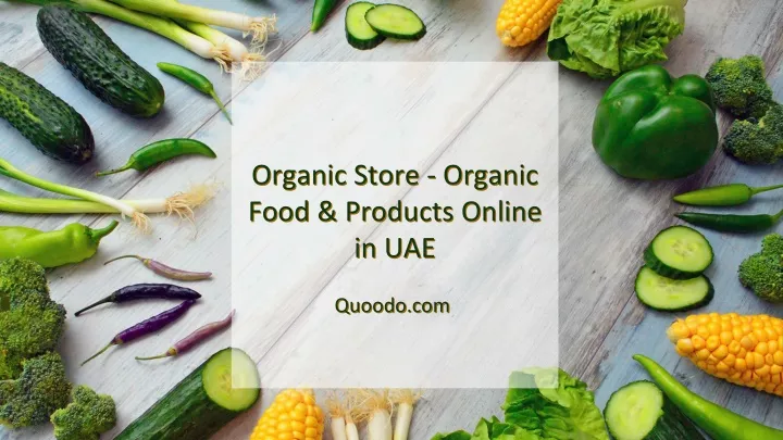 organic store organic food products online in uae