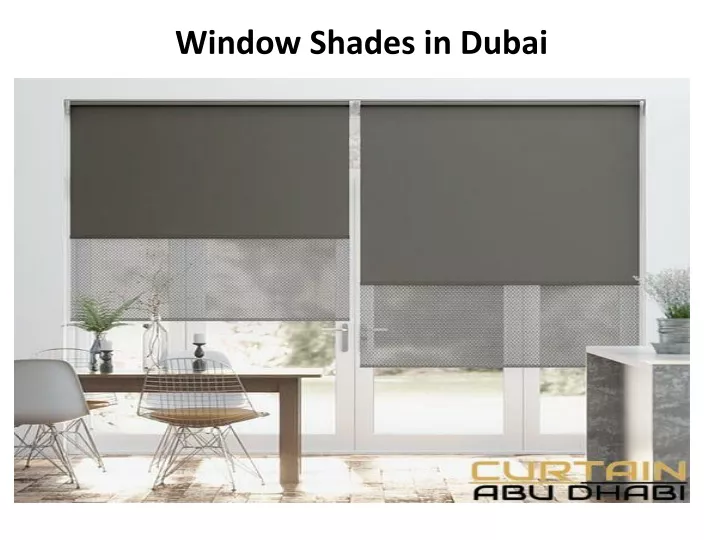 window shades in dubai
