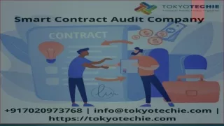 Smart Contract Audit Company | TokyoTechie