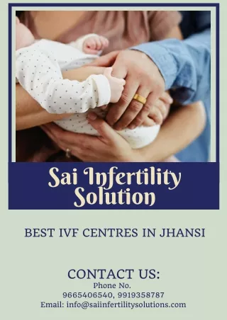 Best IVF Centres in Jhansi