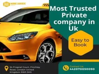 Hire Minicab to London City Airport