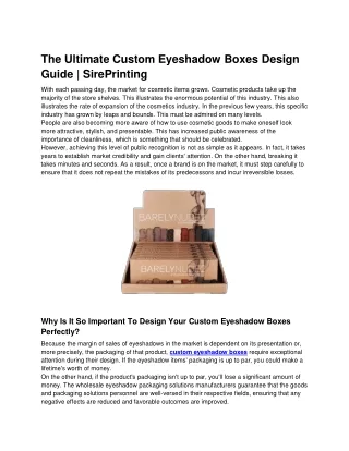The Ultimate Custom Eyeshadow Boxes Design Guide _ SirePrinting