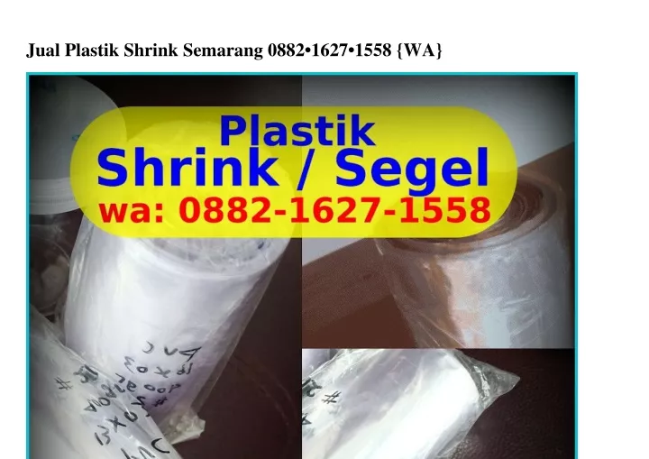 jual plastik shrink semarang 0882 1627 1558 wa