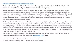 https www dope review com drex traffic app review