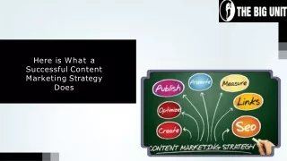 here is what a successful content marketing