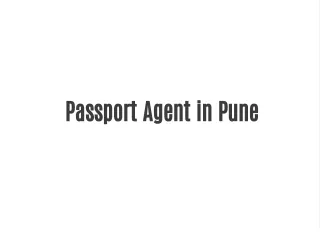 passport agent in pune