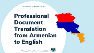 the translation industry
