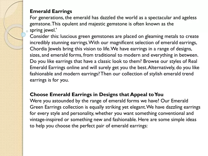 emerald earrings for generations the emerald