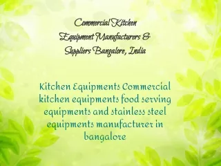 commercial kitchen equipments,catering equipments,kitchen exhaust,kitchen trolley manufacturers and suppliers in bangalo
