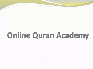 Online Quran Academy in USA