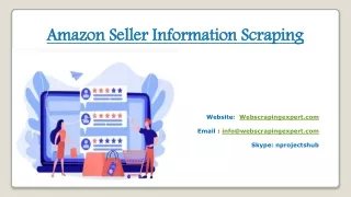 amazon seller information scraping