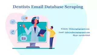 dentists email database scraping