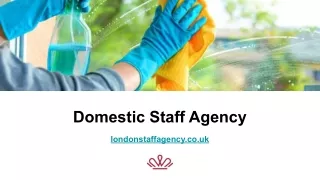 Domestic Staff Agency