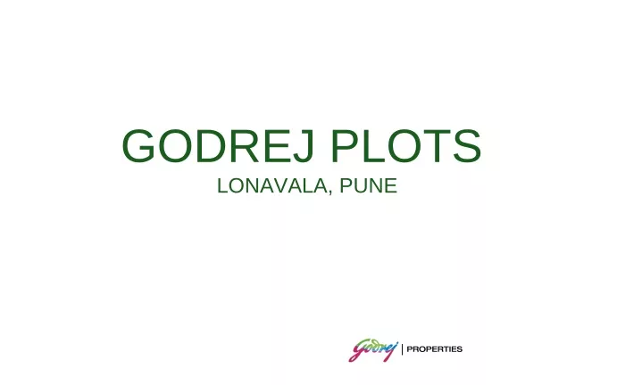 godrej plots lonavala pune