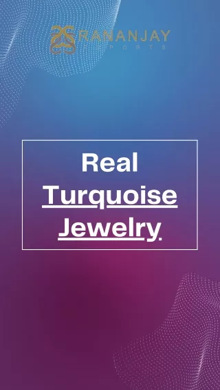 Turquoise Jewelry And Turquoise Ring Collection At Rananjay Exports