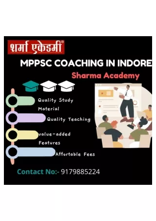 Sharma Academy MPPSC Coaching in Indore