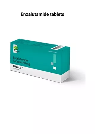 Enzalutamide tablets (1)