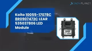koito 10055 17078c 8r0907472c lear 535037806