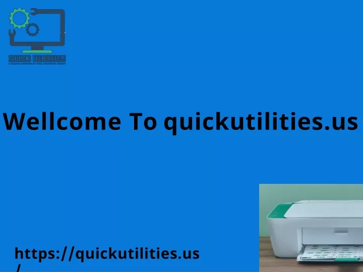 wellcome to quickutilities us