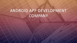 android app development company