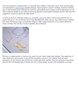 if you are looking for a unique present