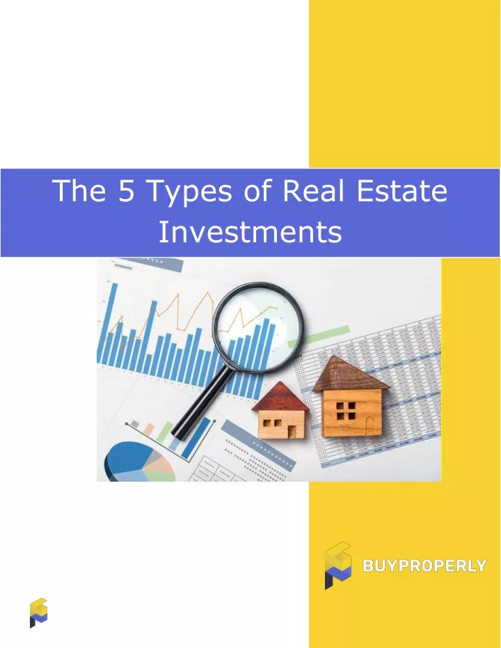 5 Types Of Real Estate Investments