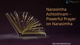 Narasimha Ashtothram – Powerful Prayer on Narasimha